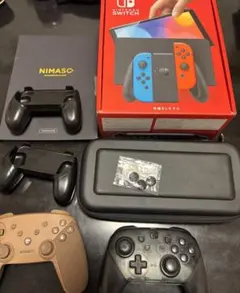 Nintendo Switch 有機ELモデル プロコン　ケース他