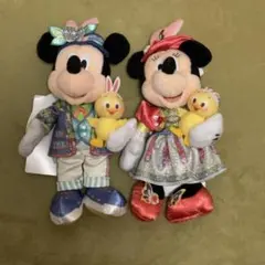 東京ディズニーシー うさぴよ2020 ぬいば ミキミニセット タグつき