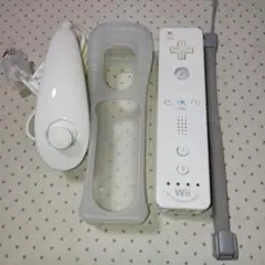 美品　wiiリモコンプラス　白　フルセット