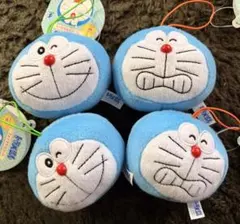 【ラウンドワン限定】ドラえもん フェイスマスコット4個セット