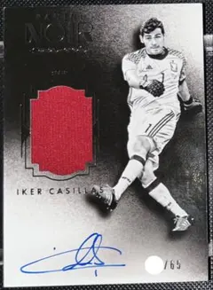 2016 PANINI NOIR AUTO IKER CASILLAS