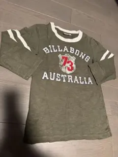 Billabong オリーブグリーン 長袖Tシャツ