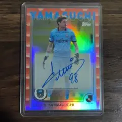 Topps Jリーグ 山口瑠伊 直筆サイン 25枚限定