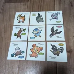ポケモンパンシール　9枚