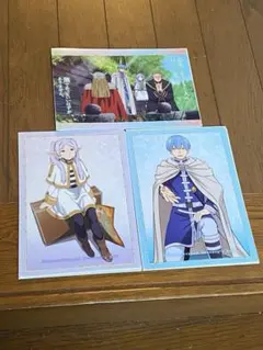 葬送のフリーレン クリアビジュアルポスター2 ヒンメル アイゼン ハイター