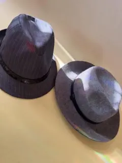 グレー のハット ２個セット