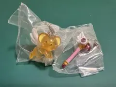 【新品】めじるしアクセサリー　ケロちゃん、封印の杖