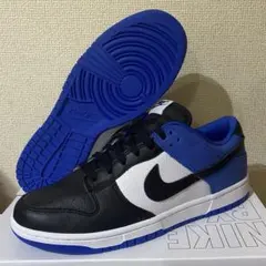 新品 ナイキ ダンク ロー バイ ユー フラグメント カスタム 27 青 黒