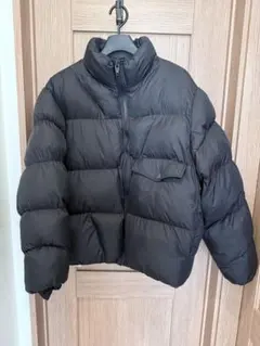 ZARA ブラック ダウンジャケット　メンズ　XL