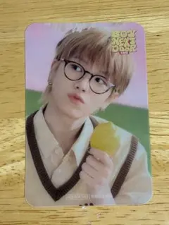 BOYNEXTDOOR コラボカフェ　リウ　購入特典　トレカ　クリアカード