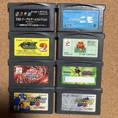 【GBA】ゲームボーイアドバンスソフト　8本まとめ売り
