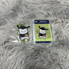 タイトーくじ 侍ジャパン × サンリオ ポチャッコ F賞 アクリルキーホルダー