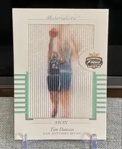 Tim Duncan Fleer Focus Materialistic