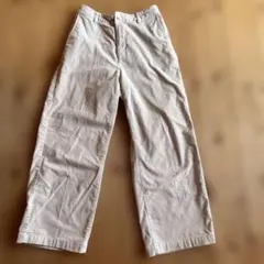 無印良品　ストレッチコーデュロイ イージー ストレートパンツ　婦人　M