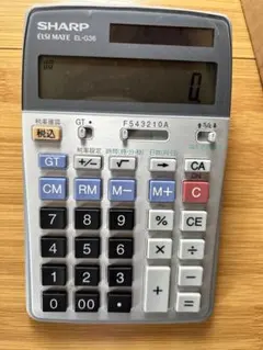 2026年最新】EL-G36 シャープ 学校用電卓の人気アイテム - メルカリ