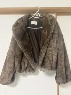 chico ショート丈ファーコート