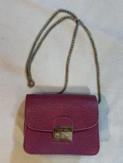 赤　チェーンショルダー