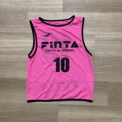 Jr. FINTA ノースリーブシャツ（ビブス） 10 ピンク