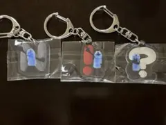 パペットスンスン　GiGO ノベルティアクリルキーホルダー　N、！、？