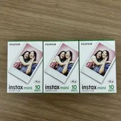 FUJIFILM instax mini インスタントフィルム 3パックセット