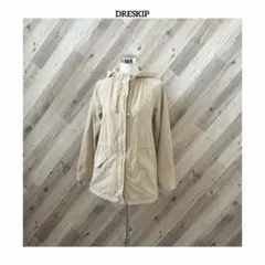 DRESKIP【防花粉/撥水】 かわいいもかっこいいも叶える マウンテンパーカー