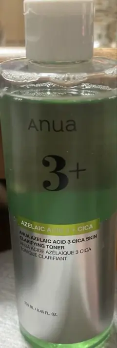 アヌア　化粧水　アゼライン酸　250ml