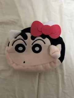クレヨンしんちゃん×サンリオキャラクターズ　リバーシブルポーチ