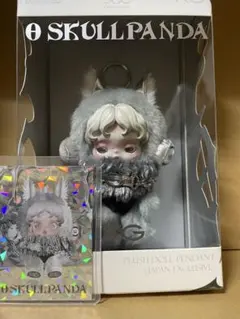 SKULLPANDA XG スカルパンダ ぬいぐるみ　ノベルティカード付き