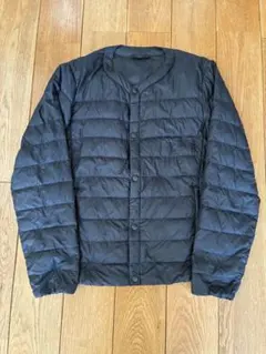 無印良品 インナーダウン ポケッタブル Mサイズ ネイビー