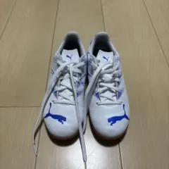 PUMA サッカーシューズ ホワイト/ブルー