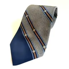 CELINE シルク ネクタイ ストライプ