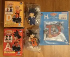内袋未開封 ドラゴンボール 一番くじ アッセンブル A賞 孫悟空 D賞 クリリン