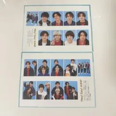 Hey!Say!JUMP TVガイド　証明写真　2枚　まとめ売り