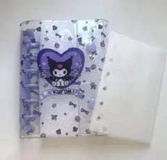 【リフィル10枚付き】A7バインダー サンリオ クロミ　シール帳