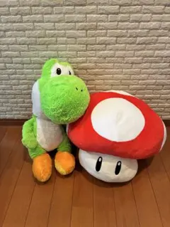 【美品】マリオキノコとヨッシーセットのサムネイル