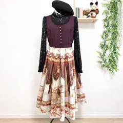 axes femme Nostalgie アクシーズ　ロングワンピース セット