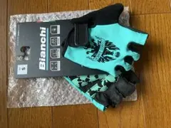 Bianchi サマーグローブ チェレステ ブラック Sサイズのサムネイル