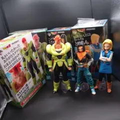 一番くじ ドラゴンボールEX人造人間16号 17号 18号 フィギュア3点