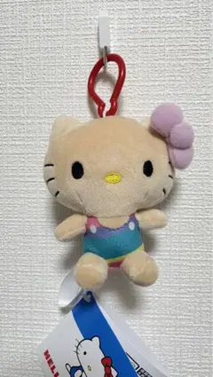 ハローキティ カラビナ付マスコット Vol.2 日焼けキティ
