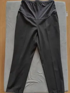 ユニクロ スマートアンクルマタニティパンツ L 黒