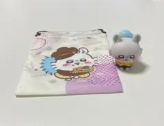 ココス モモンガ 巾着ソフビ人形セット