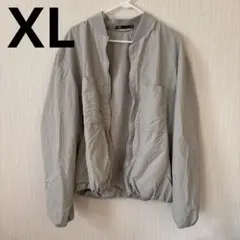 ZARA グレー ナイロンジャケット Mサイズ