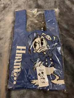 ディズニー ドナルドダック ニットバッグ　トートバッグ　エコバッグ