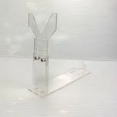 권총 랙, 투명 크기 조절 가능한 건 스탠드, 조립 가능
