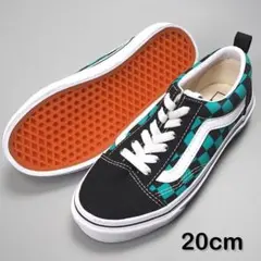 未使用 VANS バンズ キッズ オールドスクール CHK 20cm