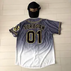 『未使用』阪神タイガース(1974年ビジター)総刺繍レプリカユニホーム 未使用』阪神タイガース(1974年ビジター)総刺繍レプリカユニホーム