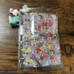 シール帳　完成品　キーホルダー付き