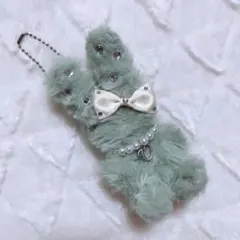 ˖ ࣪⊹きらふわバニー ˊ˗ イニシャル変更◎ キーホルダー モールドールのサムネイル