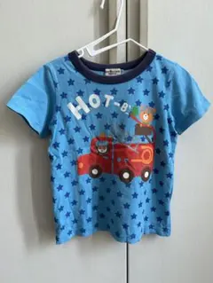 ホットビスケッツ Tシャツ 110 （消防車）のサムネイル