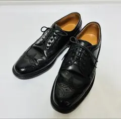 REGAL　リーガル　ウイングチップ　革靴　ビジネス　ツヤ有り　黒